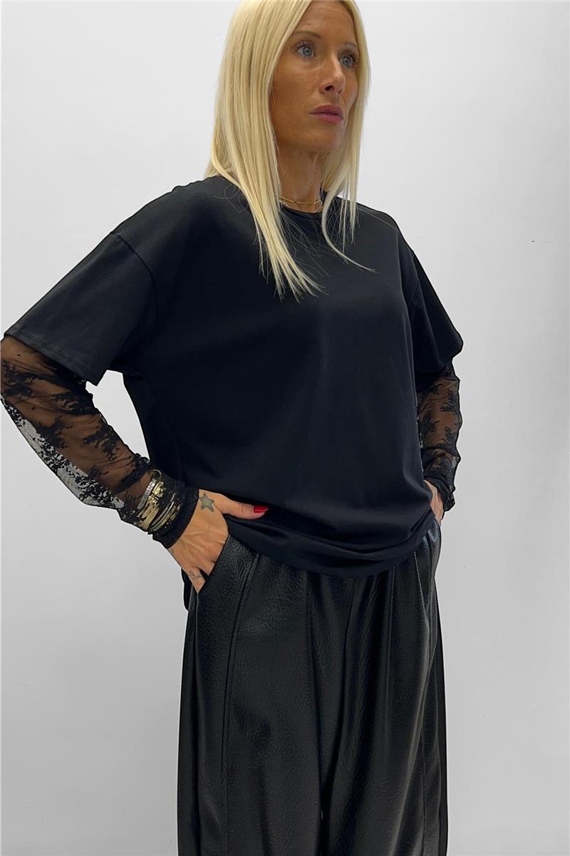 maglia con pizzo mood